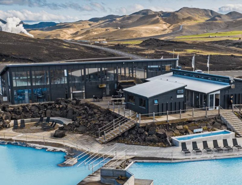 Mývatn Nature Baths, Mývatn, North Iceland, Iceland